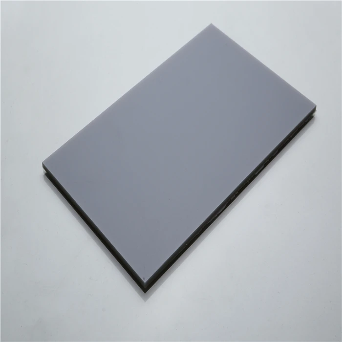 
light grey polycarbonate solid sheet for window 