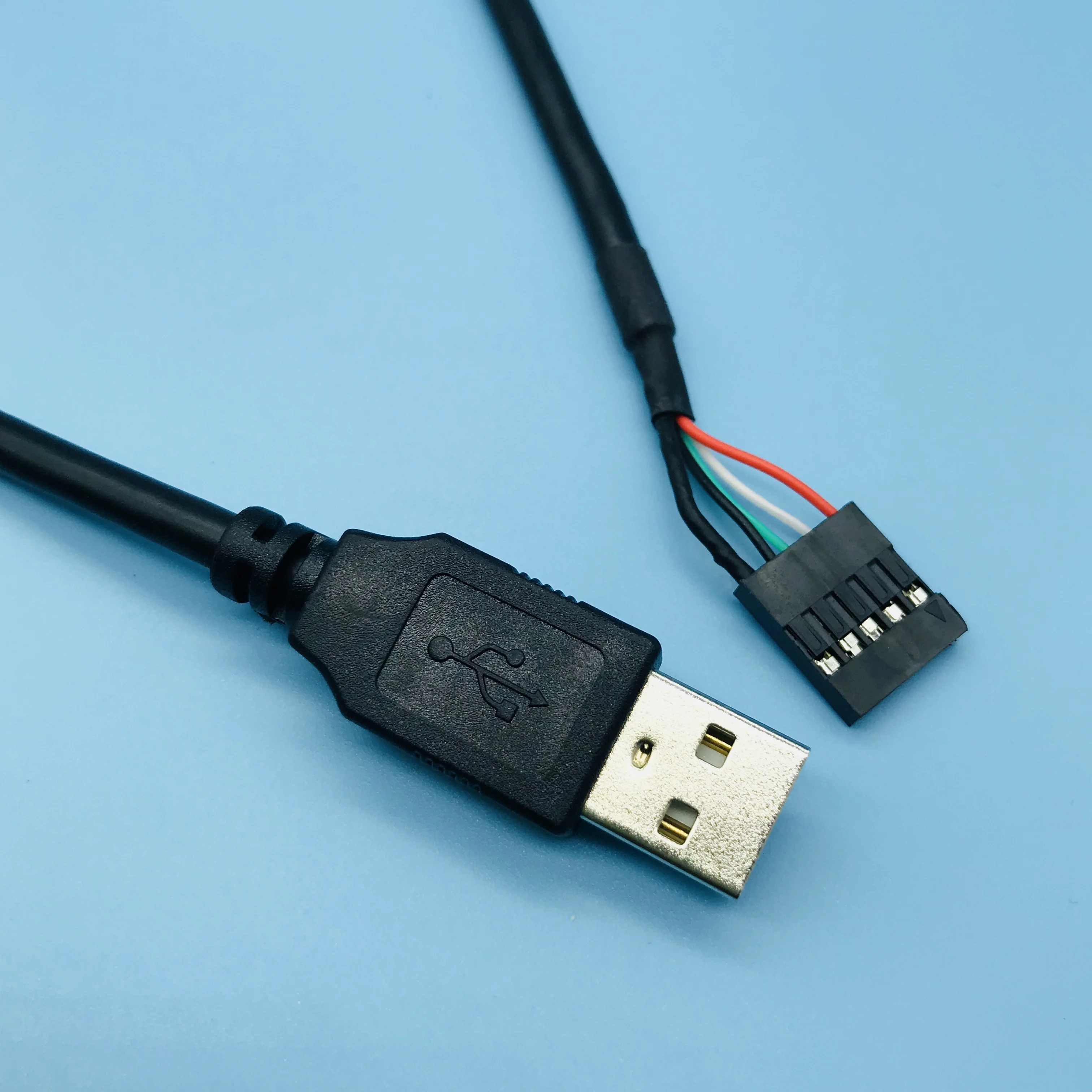 usb2.0 male cable to dupont 4-pin 5pin 2.0mm 2.54mm connector