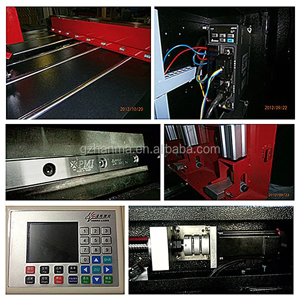 Guangzhou HM-H15 CNC CO2 Laser Mobile Screen Protector Non-metal Die Cutting Machine for advertising,packaging,printing