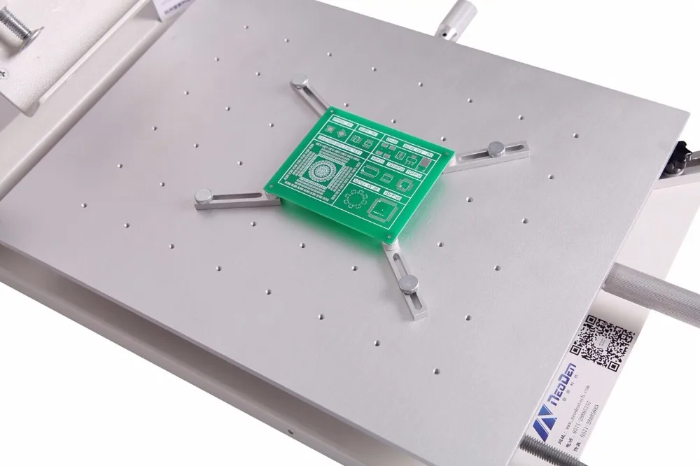 SMT stencil printer NeoDen PM 3040 pcb stencil solder paste printer