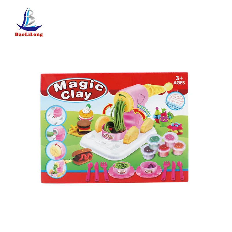 kids art craft diy art toy handmade noodle maker noodle toys magic clay toys playdough toy playdough set