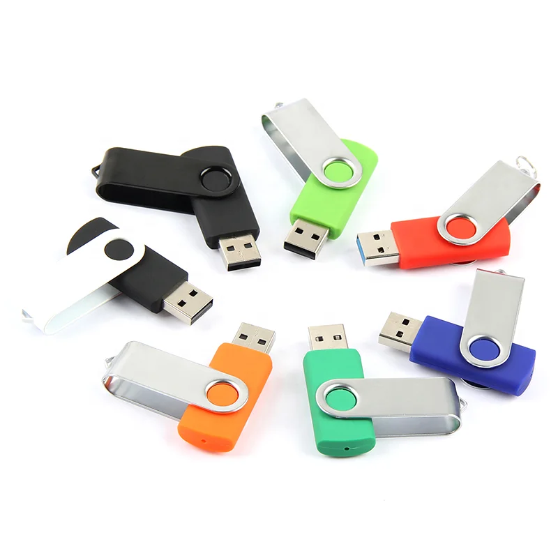 Пользовательский логотип поворотный USB-диск флэш-памяти