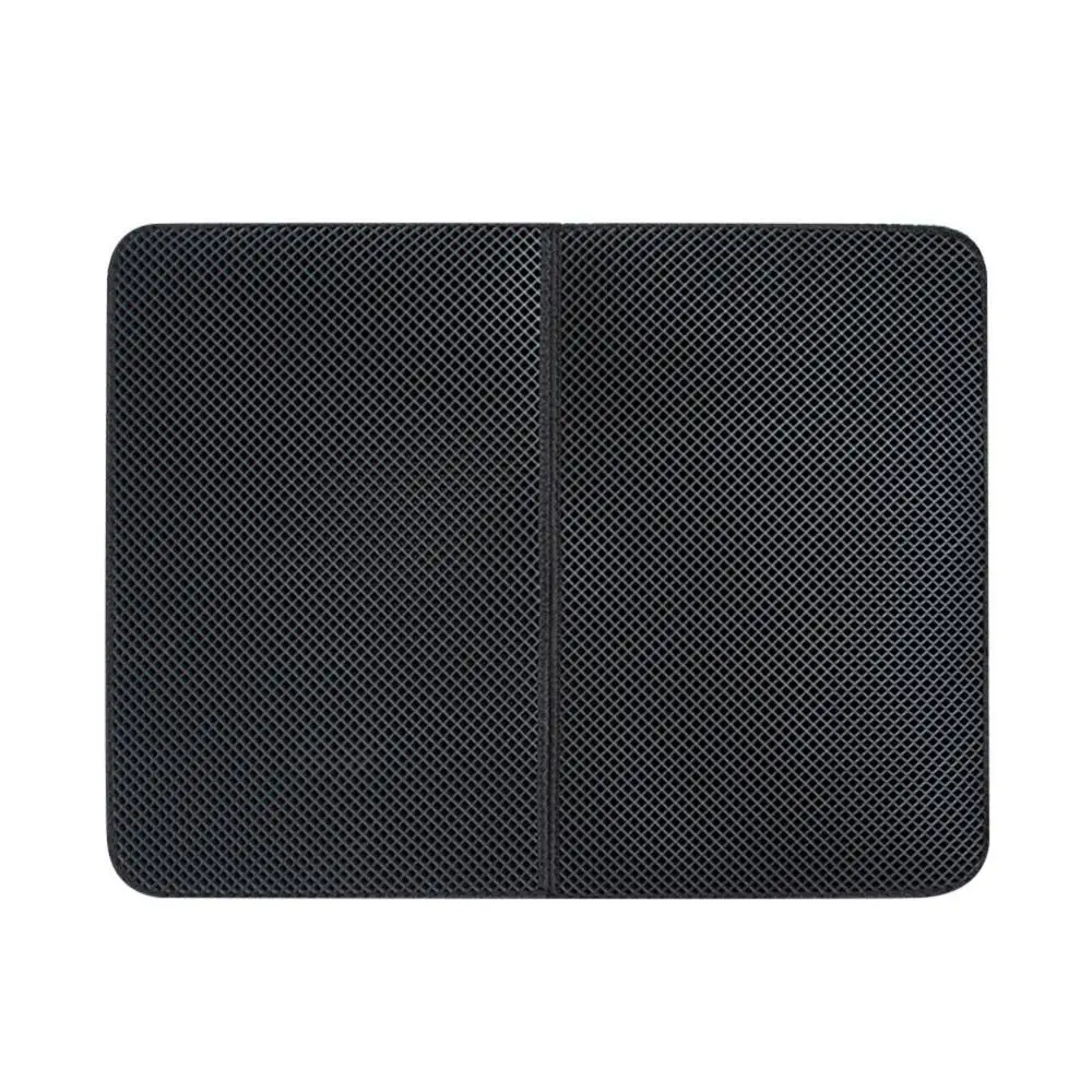 Double-layer Waterproof Cat Litter Rugs High Elastic Eva Folding Pet Cat Rugs Scratch Toilets Catcher With Toilets Shovel