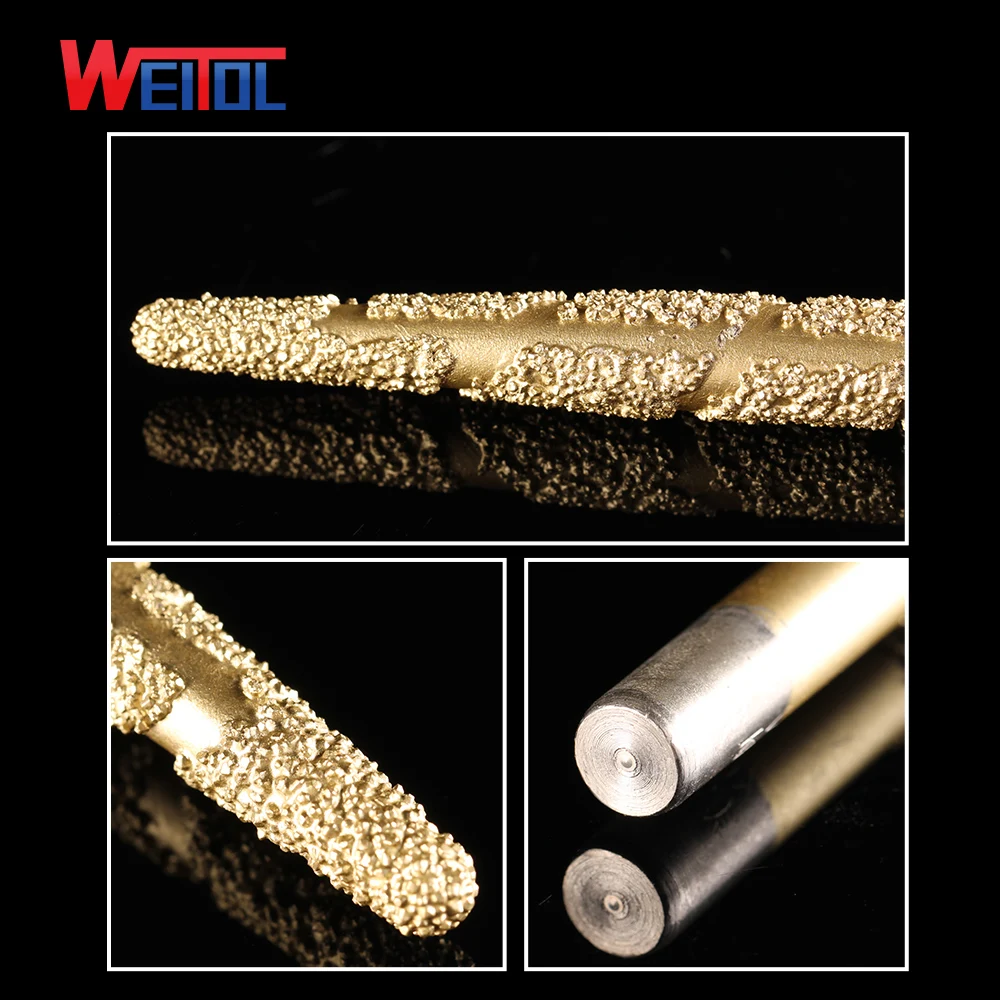 Алмазное гравировальное долото, вакуумное гравировальное долото из паяного камня