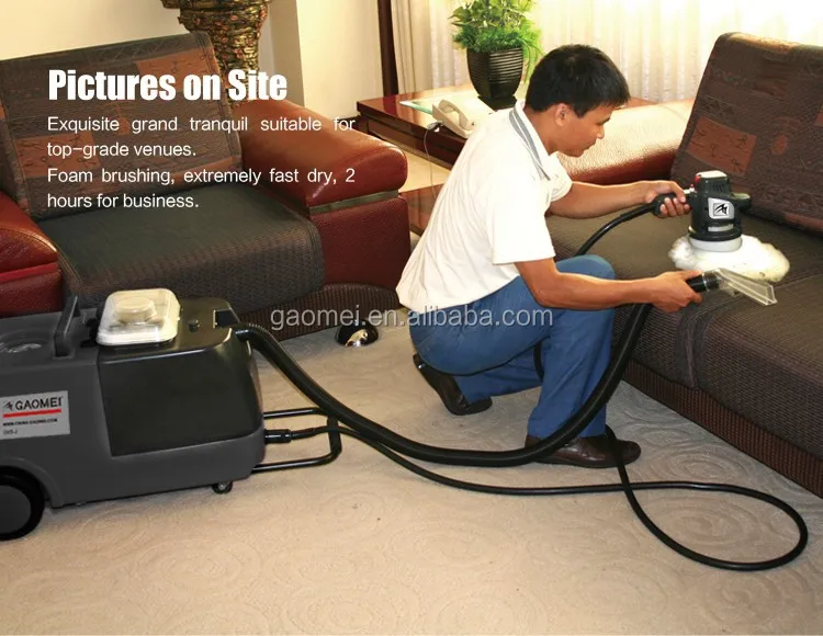GMS-3 High quality Dry-foam Low noise Upholstery & Sofa cleaning machine
