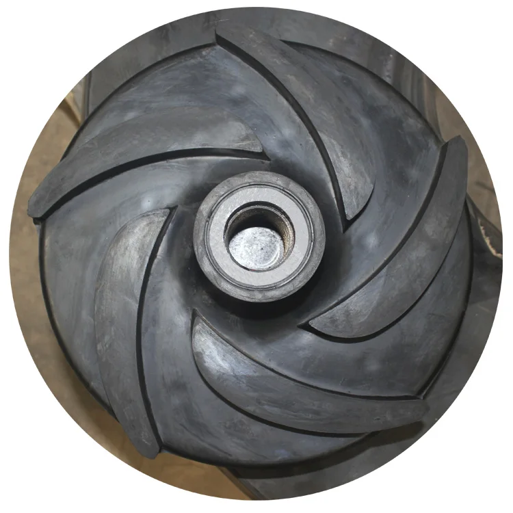 wholesale and customized slurry pump rubber spare parts polyurethane impeller liner 3x3 rubber throat bush