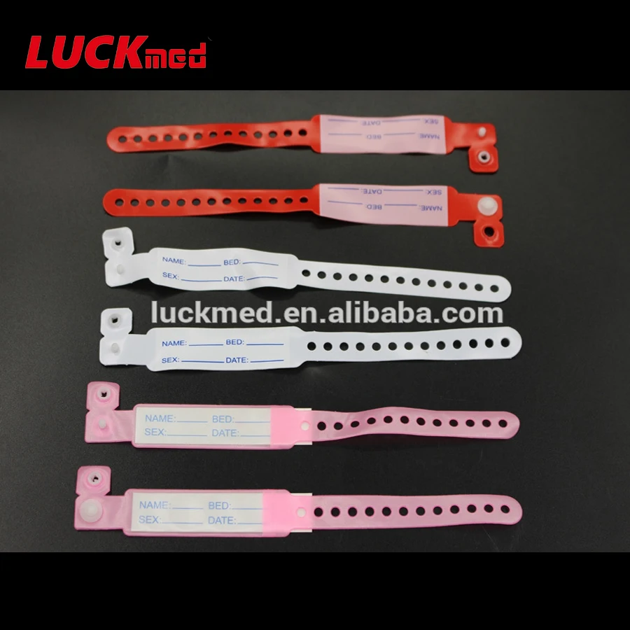 Medical Identification Band Adult or Child Identification Bracelet ID Bracelet Wristband