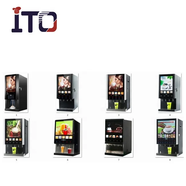 Commercial coffee dispenser machine