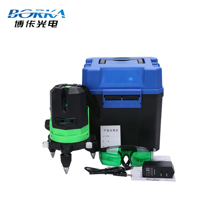 Professional Factory Supply Rotary Laser 360 Self-leveling Line Laser Level Green