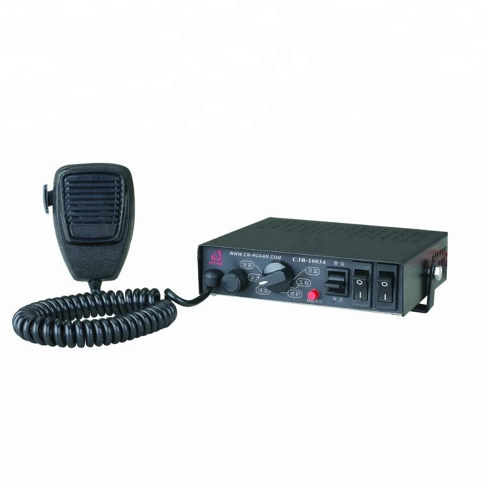 
200W 12V police Electric CJB sirene with mic 