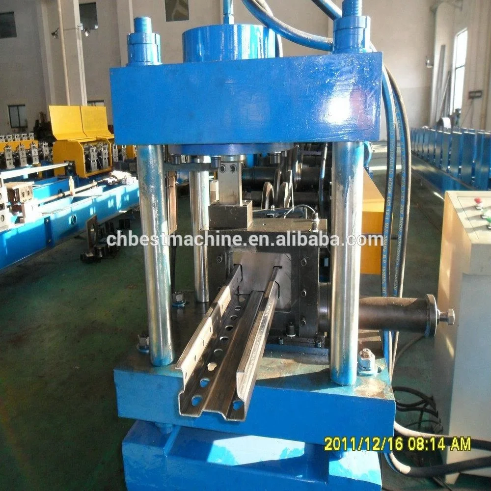 Steel Warehouse Shelving Pallet Racking Roll Forming Machine
