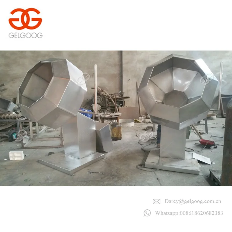 Chocolate Coated Peanut Production Line Peanut Roasting Coating Equipment Roasted Peanut Swing Oven Price