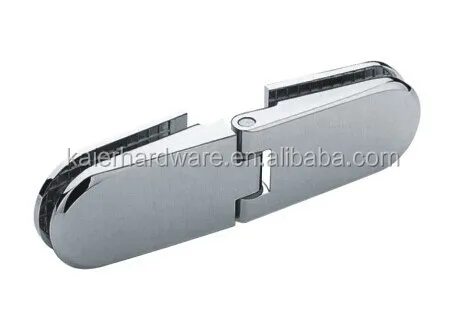 Camber 180 Degree Brass Glass Shower Door Clamp Hinge K-836