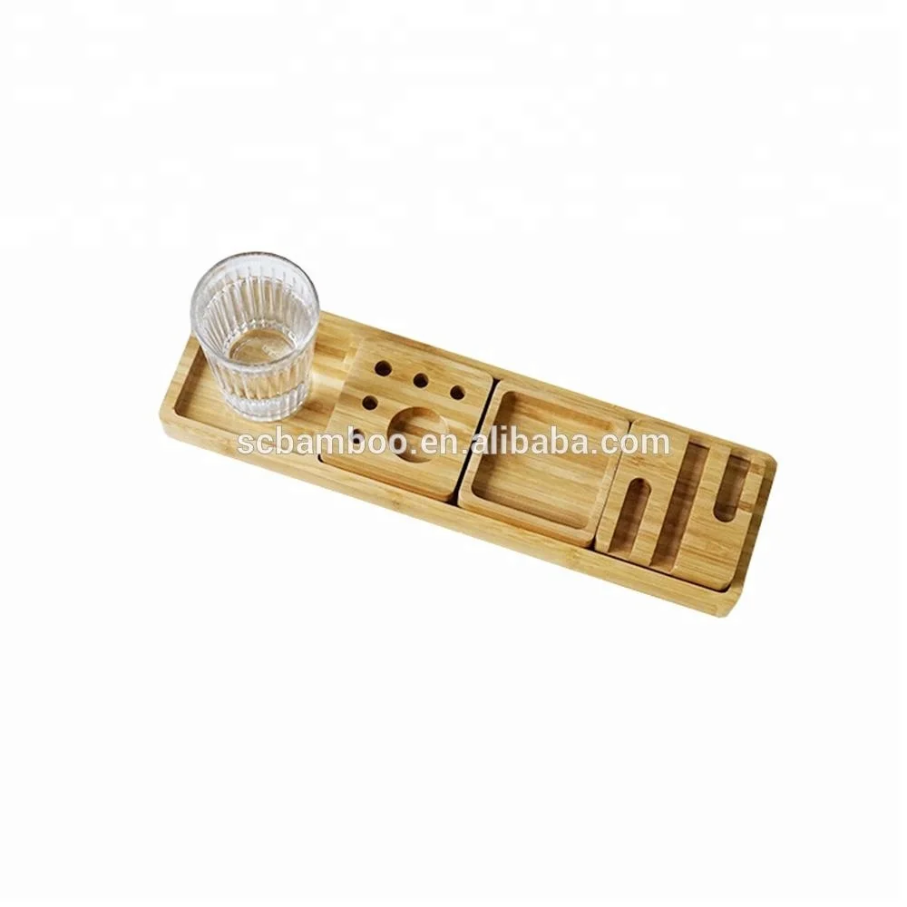 Бамбуковый стол, Набор органайзеров для офиса, оптовая продажа