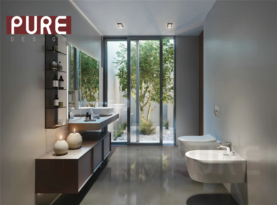 Cafe interior design 3d big villa best online service