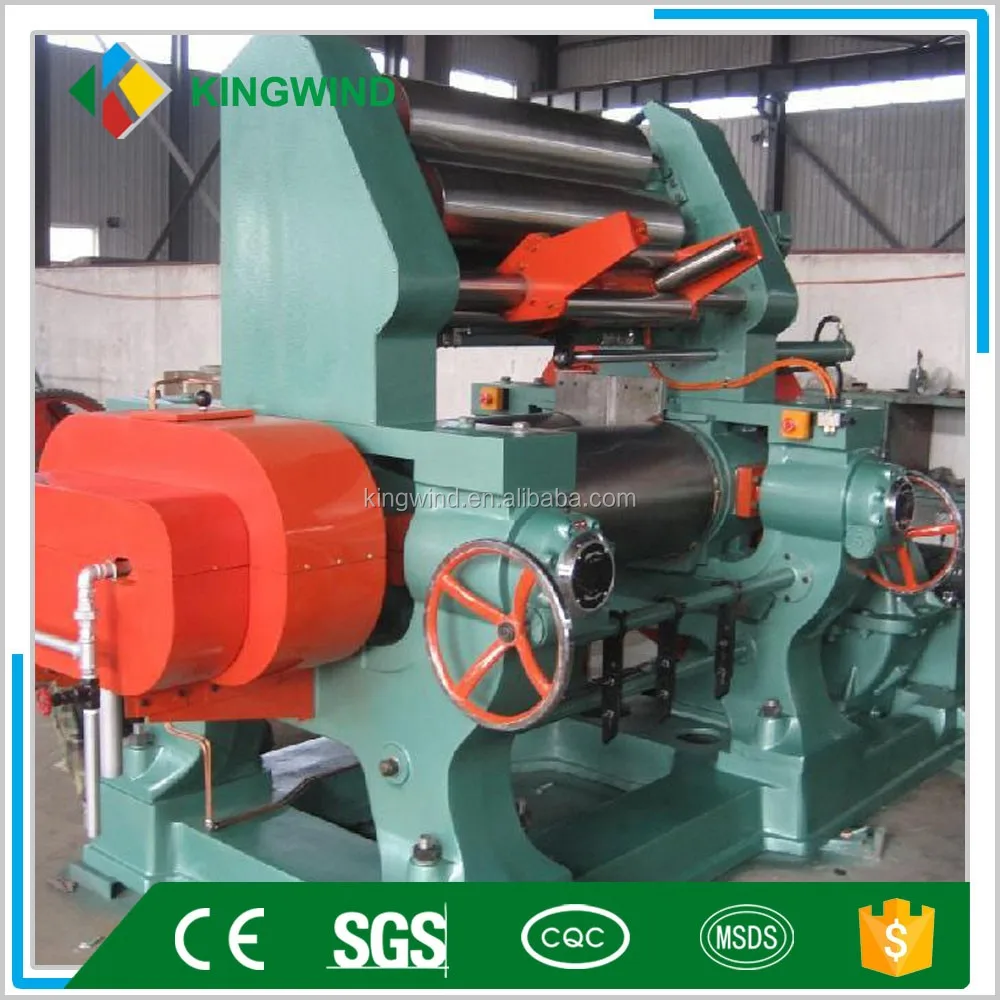 Plant price 2 roll rubber mixing mill mixer machine