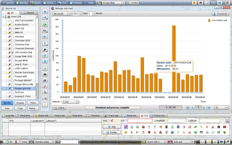 Taxi Bus Truck Manage Professional GPS Software
