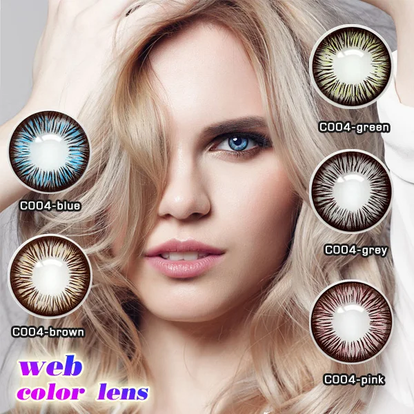 yearly colored contact lenses Cheap eye korea different styles contacts dark eyes