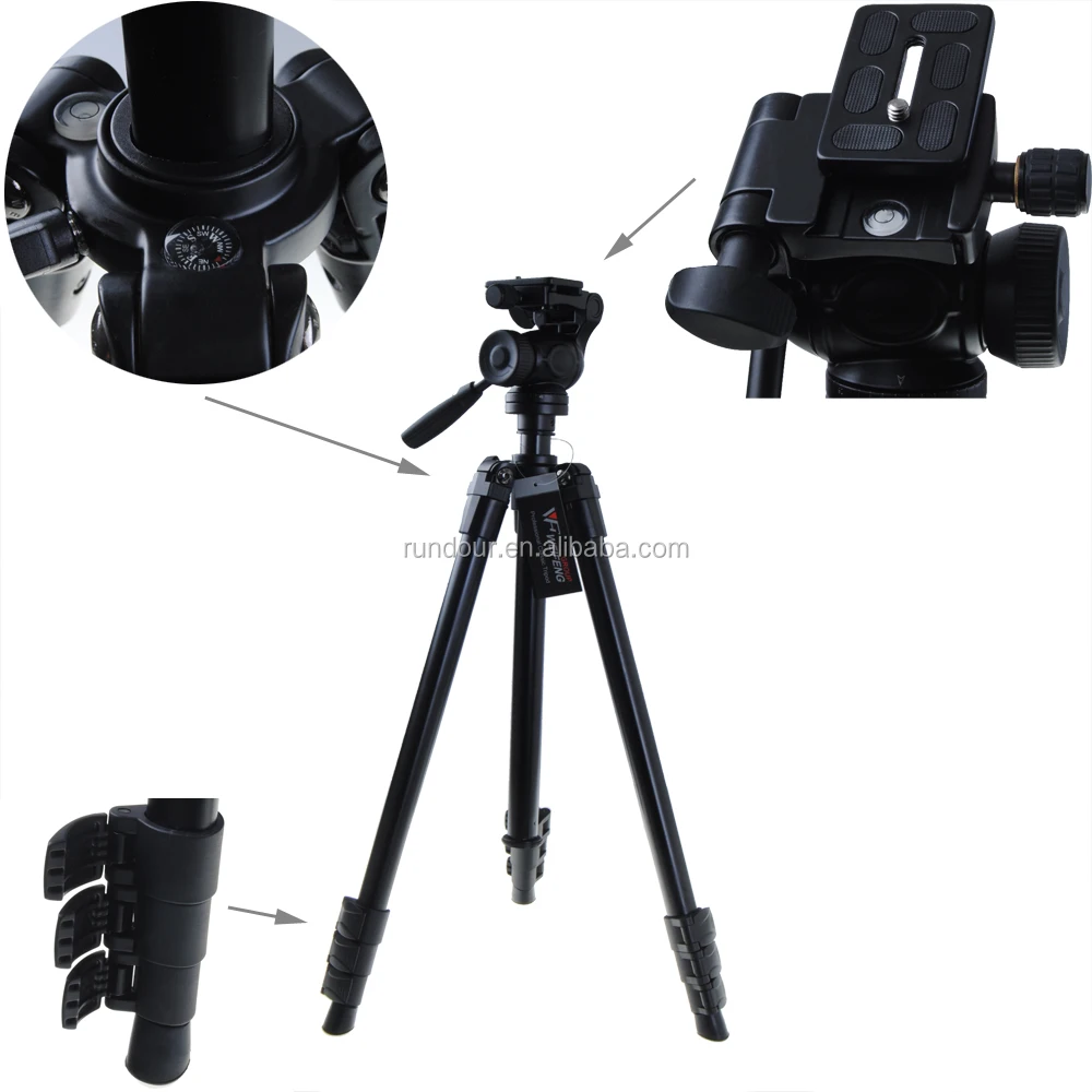 Штатив Pro Weifeng WT-6724 с амортизирующей головкой Лидер