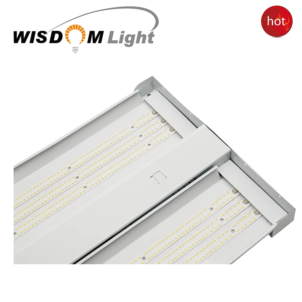 High quality ETL DLC premium IP65 use in factory warehouse 100W 150W 200W led linear highbay light