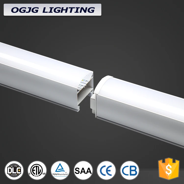 Pc диффузор 8ft 4ft 5ft современный дизайн светодиодные линейные подвесные свет