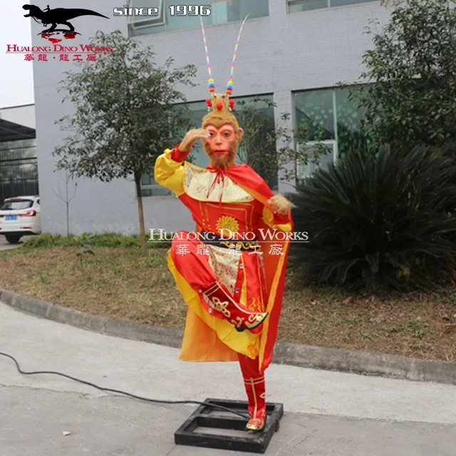 Customize Products Animatronic Simulation Figure Monkey King