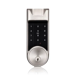 IC card Password Door Lock with B-luetooth Auto Close and Open Door