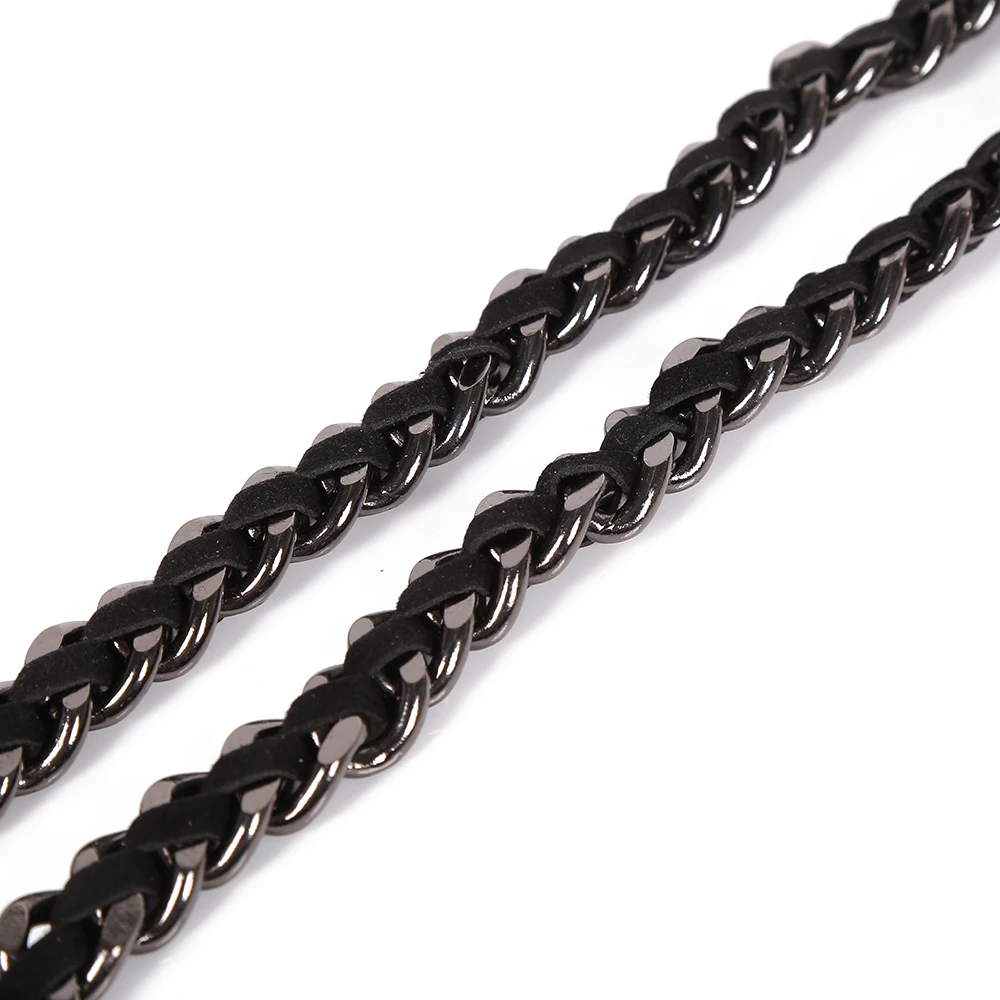 
Wholesale Mens 71cm Long Metal Leather Wallet Belt Chain Rock Punk Trousers Hipster Pant Jeans Chain 