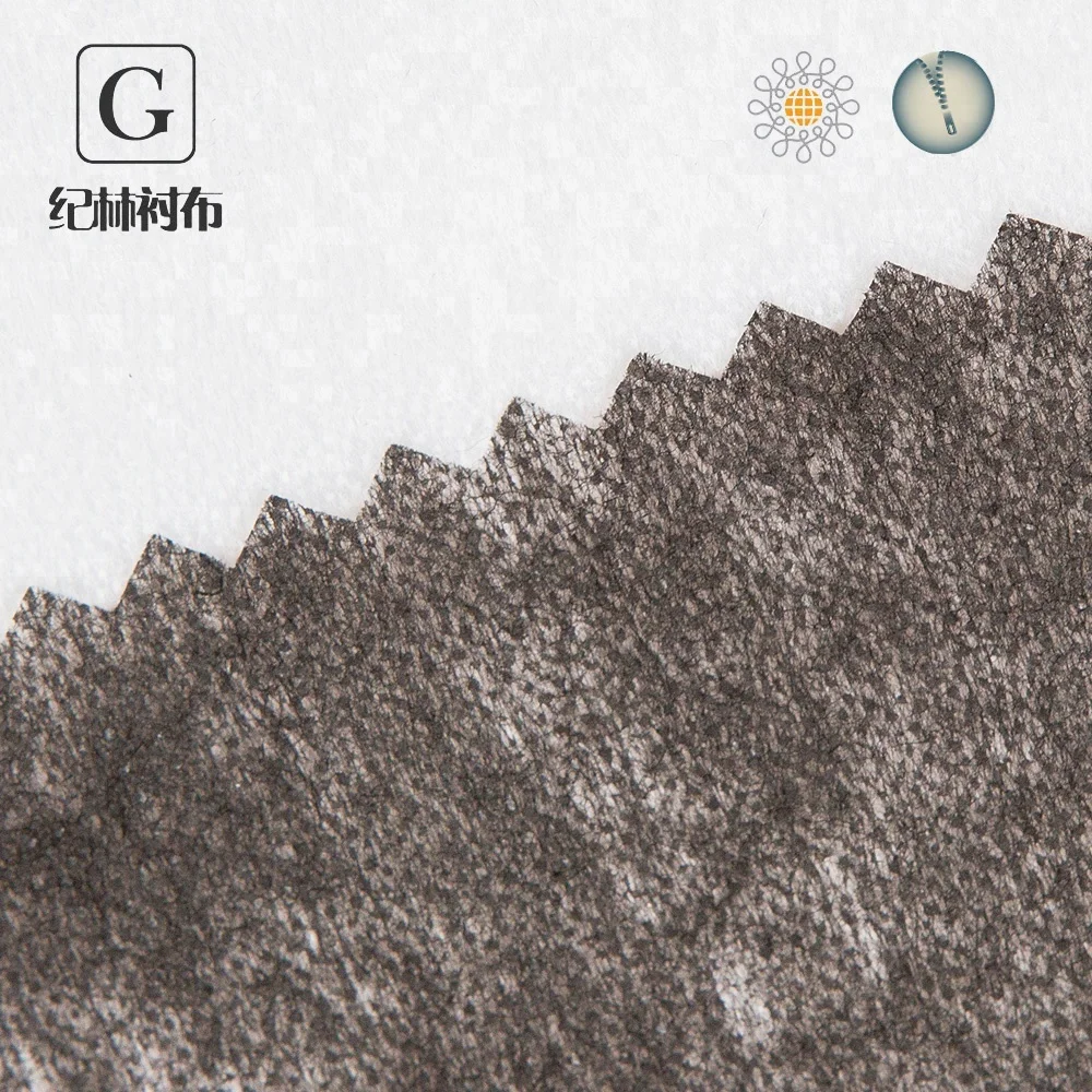 100% polyester non-woven non woven garment fusible interlinings & linings fabric