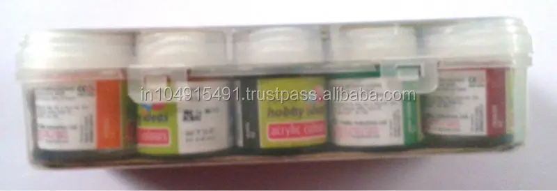 Акриловые цвета: Pidilite Fevicryl акриловые 10 видов цветов