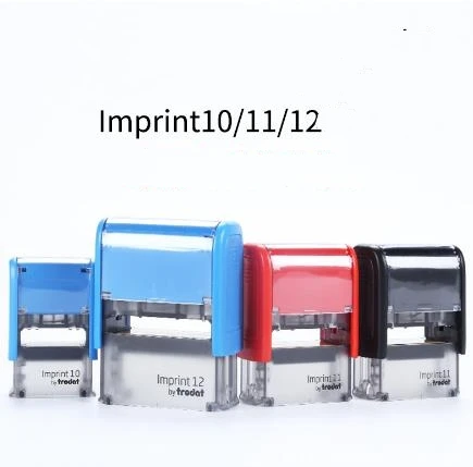 good quality trodat clothes stamp material wholesale ink back seal dump office stamp automatic self inking stamp