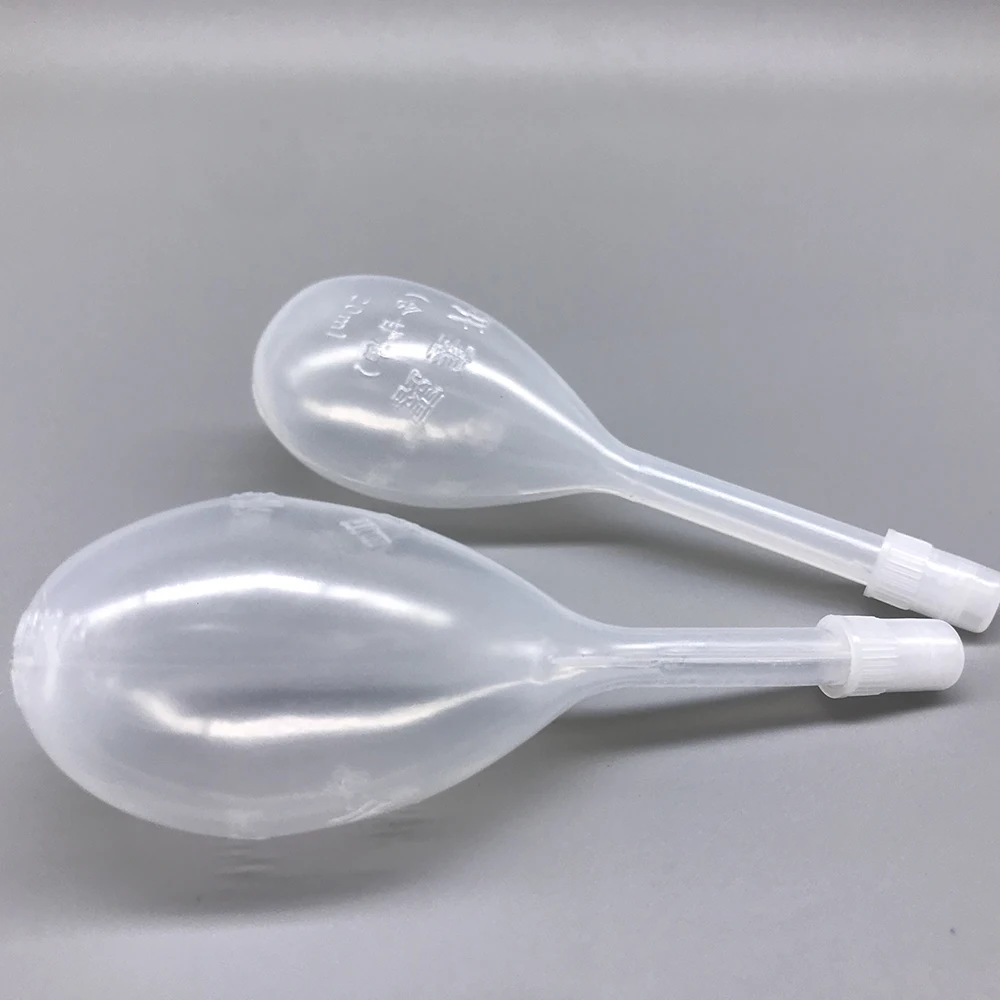 20ml LDPE Transparent round glycerine enema bottle plastic container