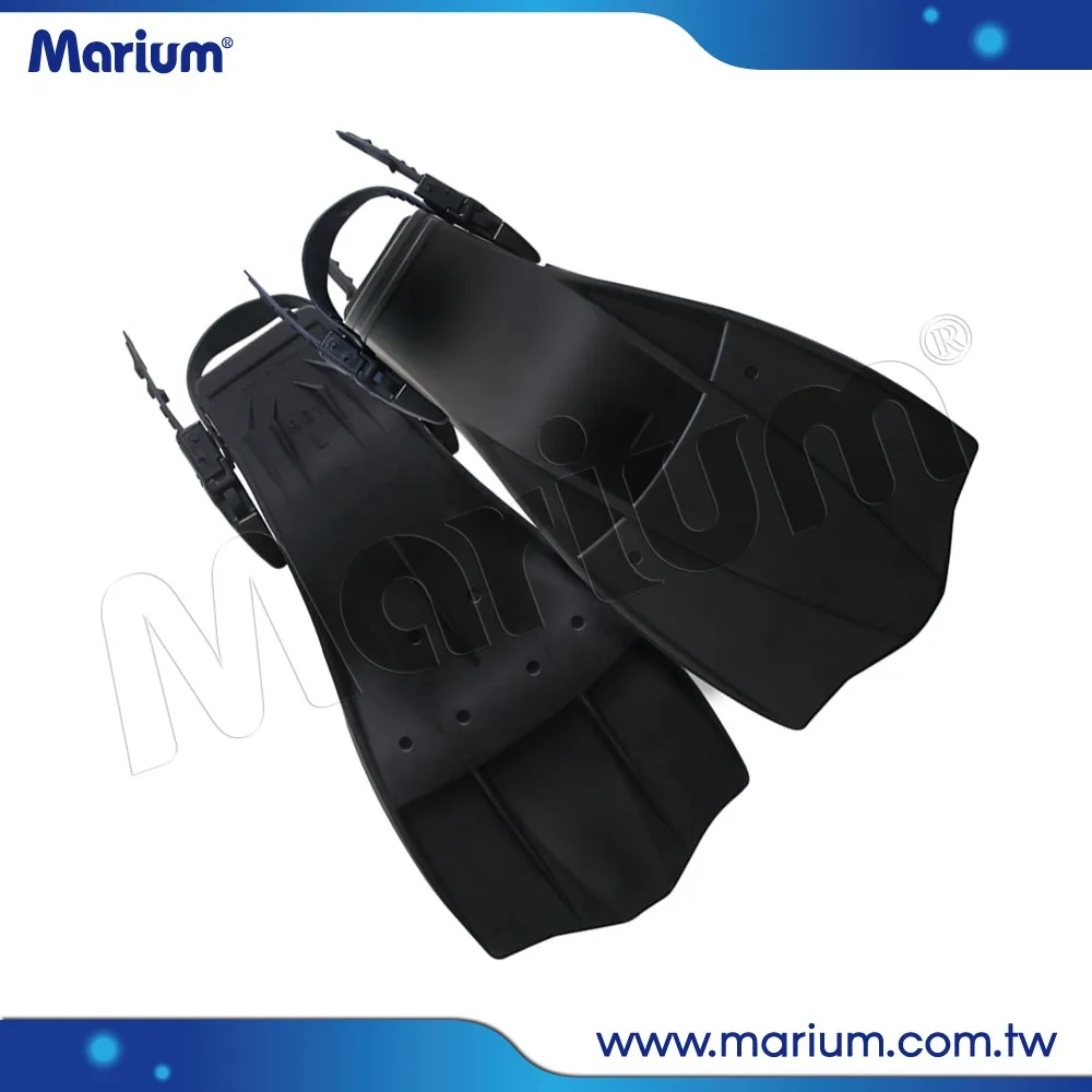 
Short Blade Fins With Plastic Buckles Swim Fins Diving Equipment 