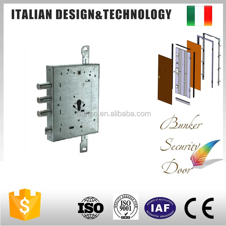 High quality zinc alloy gear multi-point locking body