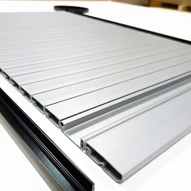 PVC ABS Plastic Extrusion Profiles Tambour Door Slats Roller Shutter For RV Furniture Cabinet
