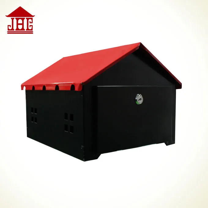 
JHC galvanized steel metal mailbox/ residential standing letterbox for package 