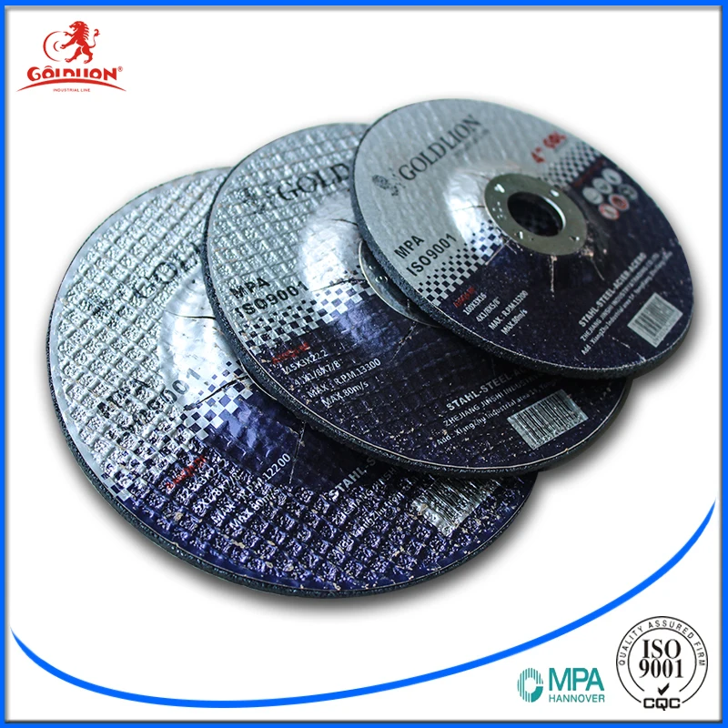 GOLDLION china small 125mm metal cutting discs 5' inch resin grinding wheels cutting and grinding Disc