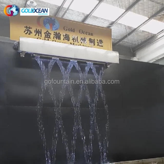 Trade Assurance Digital Water Printer Curtain for Show