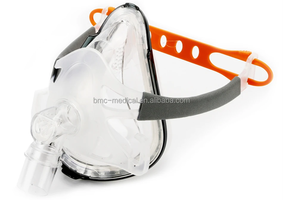 
Full Face Mask for CPAP device realistic silicone mask treatment mask electric cpap machine anti sleep snoring 