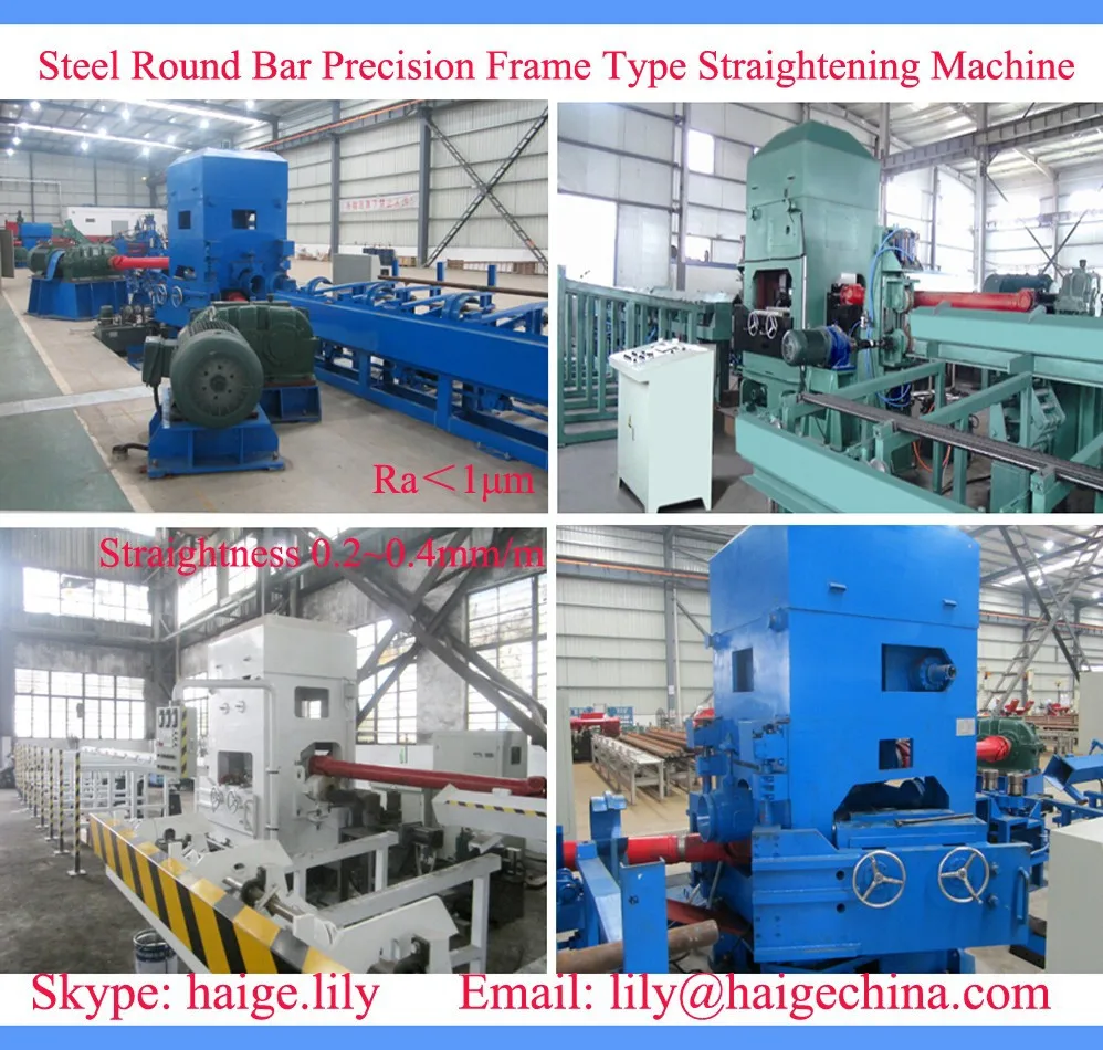 Chine 2-roll bright steel bar post straightener