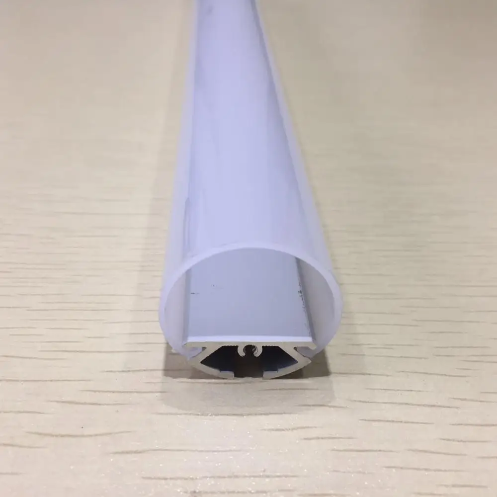 Dim 30mm Round led profile aluminum tube, suspended round shape lighting aluminum profile
