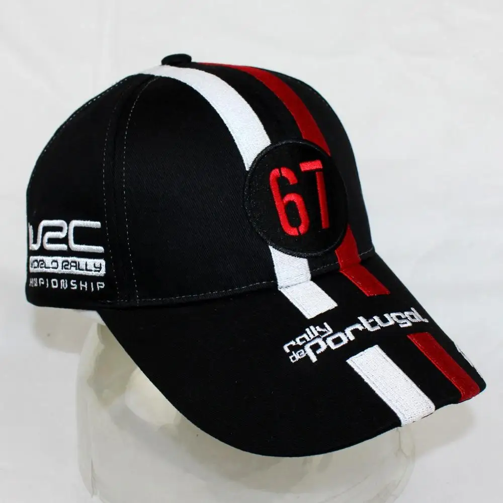 
Rally Portugal #67 Racing Embroidery Baseball Cap Black Color Sports Cap 