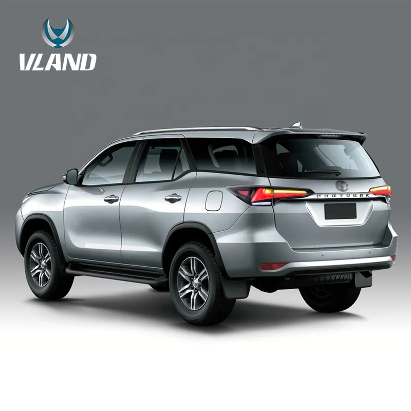 Manufacturer for Fortuner Tail Light 2017-2019 LED Back Lamp with Sequential Indicator Fortuner Rear Light