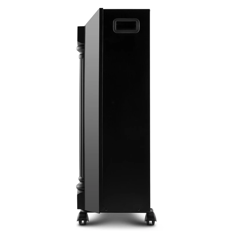 Freestanding Mobile Quartz Infrared Electric Stove Heater