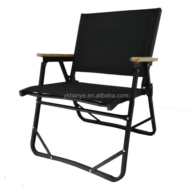 Outdoor low aluminum frame camping folding relax chair