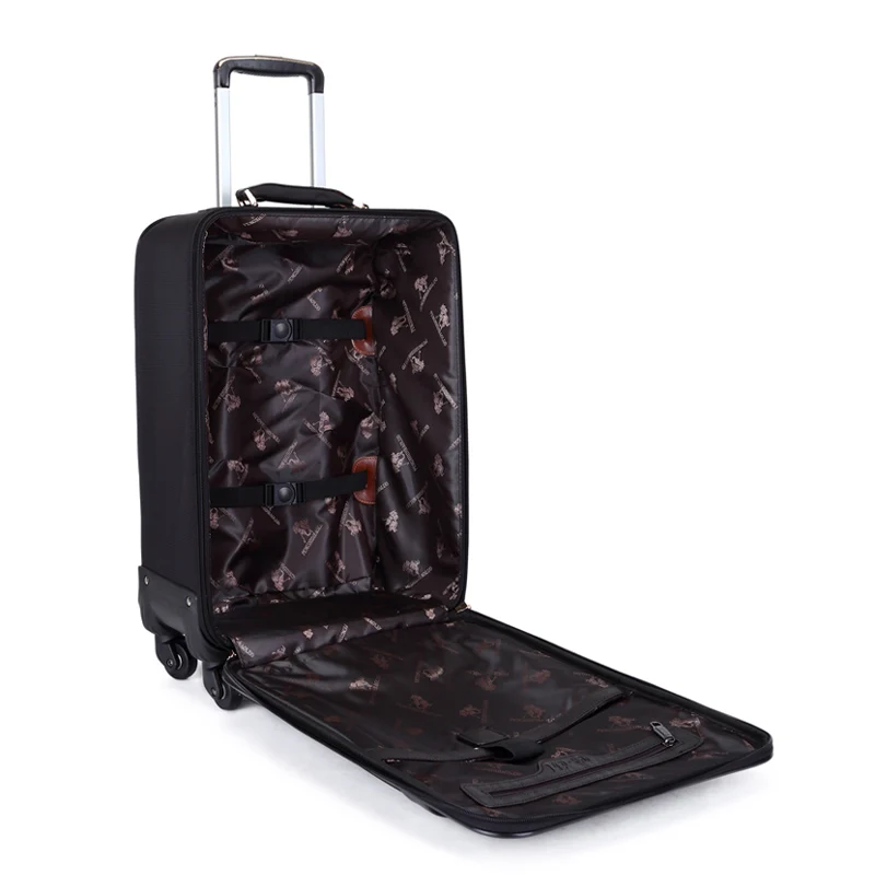 
Red suitcases with 360 degree wheels boarding case three nylon luggage sets 