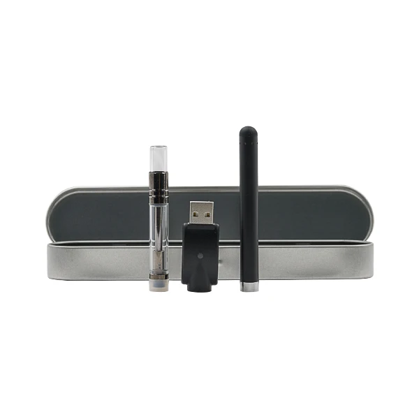 
2018 cbd vpor Custom vape pen kit 280 mah buttonless battery 510 hemp cbd oil glass atomizer vaporizer cartridge e pen kits 