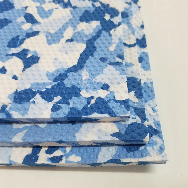 Melors Camouflage Embossed Dimpled EVA Anti-slip Full Sheet Material Strengthen Coaming Pads Micro-dot Sheet