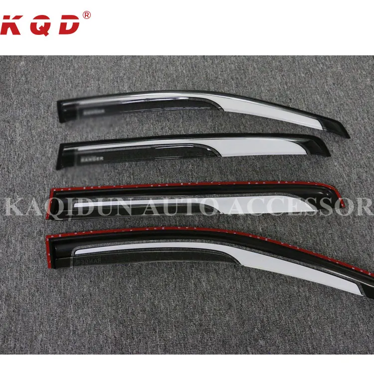 Top selling acrylic two tone two color window visor for ranger 2012-2016