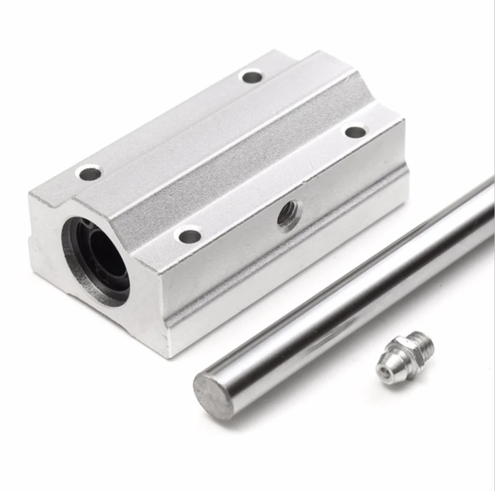 Linear Motion Ball Bearing Long Type Slide Block SC10LUU For 10mm Shaft